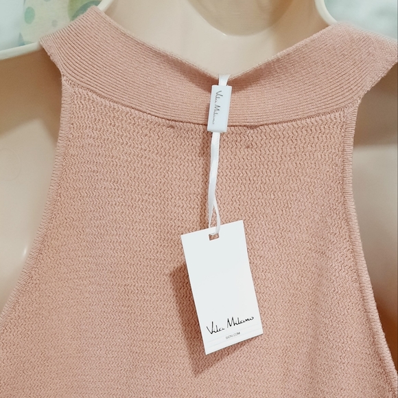 Vila Milano Sleeveless Knit Sweater Top NWT - Picture 10 of 12